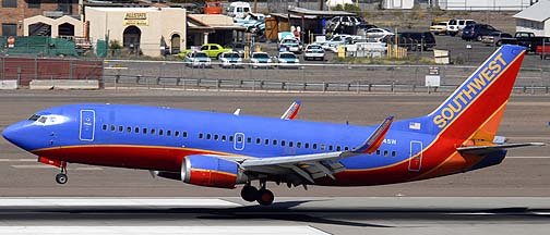 Southwest Boeing 737-3H4 N624SW, March 16, 2011